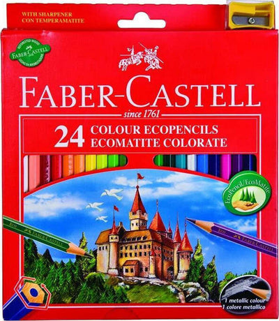 Faber Castell Matite Colorate, Confezione 24, multicolore 120124 Giochi e giocattoli/Attività creative/Accessori per disegnare e colorare/Pastelli Scontolo.net - Potenza, Commerciovirtuoso.it