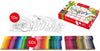 FABER CASTELL Set 10 cartoline colorabili Greeting Cards con 60 pennarelli Connector