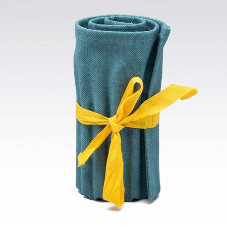 Fabriano Astuccio Completo in Lino Con Nastro Astuccio + 24 Matite Colorate Punta Morbida