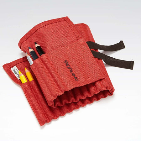 Fabriano Astuccio Completo in Lino Con Nastro Astuccio + 24 Matite Colorate Punta Morbida