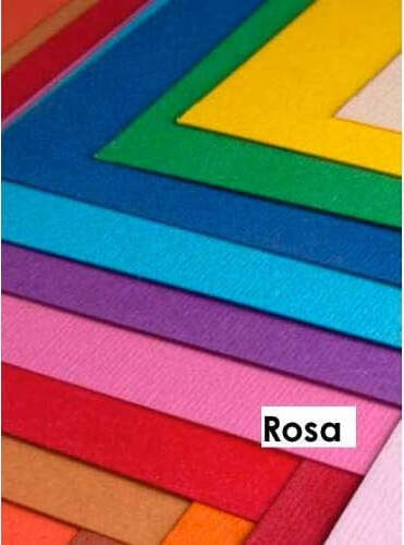 FABRIANO-Cartoncino-colorato-ELLE-ERRE-Rosa-50-x-70-cm