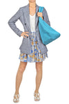 JUCCA Jucca - Gonna - 410804 - Fantasia Azzurro da donna