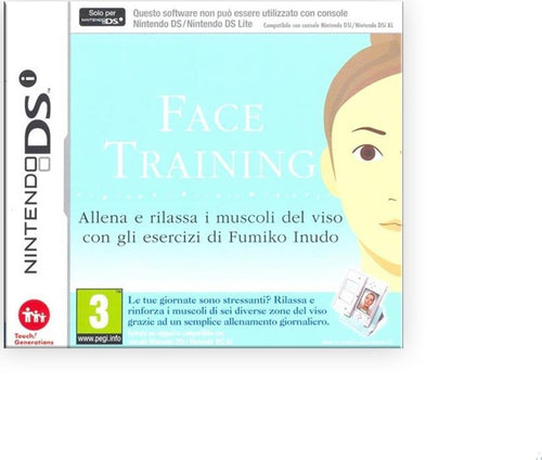 Face Training Nintendo DSi esercizi facciali e relax da Fumiko Inudo per Nintendo DSi