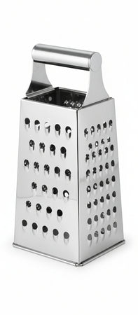 FACKELMANN-GRATTUGIA-4-LATI-ACCIAIO-INOX-20-CM