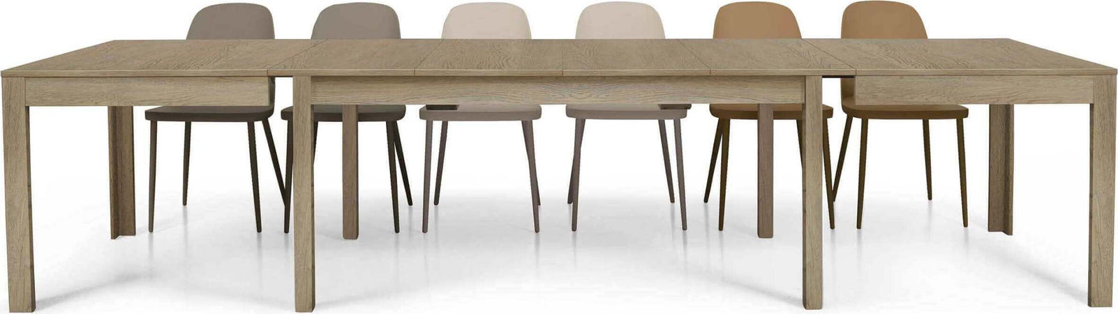 FAE---tavolo-in-frassino-cm-90x160/203/246/289/332x75-h-Marrone-Milani-Home