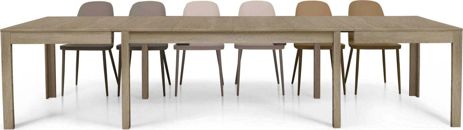 FAE---tavolo-in-frassino-cm-90x180/223/266/309/352x75-h-Marrone-Milani-Home