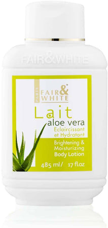 Fair & White Original Aloe Vera Moisturizing Lotion 500ml PAESE DI ORIGINE FRANCE .