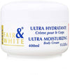 Fair & White Original Ultra Moisturizing Body Cream for Dry Skins 400 Ml Lotion Crema per Il Corpo Idratante Ricca Contro Le Macchie per Pelli Secche E Disidratate