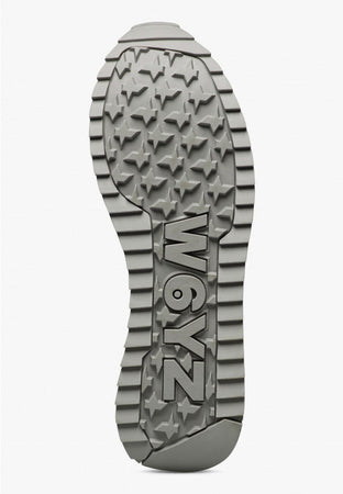 W6yz scarpe uomo YAK-M. - Sneakers in suede e tessuto tecnico - Verde-Blu.
2015185461N36