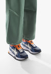 W6yz scarpe uomo  Breeze Sneakers in tessuto tecnico e suede