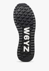 W6yz scarpe donna  JET-W. - Sneakers in suede e tessuto tecnico - Nero 2018635151A01