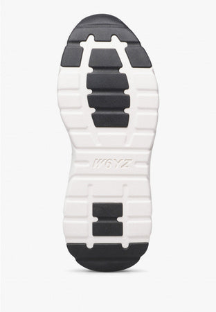 W6yz scarpe donna MIA-W. - Sneakers in suede e tessuto tecnico - Rosa-Grigio 2019468011B67