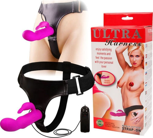 Fallo Indossabile Vibrante in Silicone con Stimolatore Clitorideo multi velocità Strap On Vibrante 15.7cm Salute e cura della persona/Erotismo e contraccezione/Sex toys/Strap-on Kondorama - Martinsicuro, Commerciovirtuoso.it