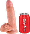 Fallo Realistico con Ventosa King Cock con Testicoli 17cm in PVC Color Carne non Vibrante Salute e cura della persona/Erotismo e contraccezione/Sex toys/Dildo/Dildo realistici Kondorama - Martinsicuro, Commerciovirtuoso.it