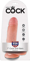 Fallo Realistico con Ventosa King Cock con Testicoli 17cm in PVC Color Carne non Vibrante Salute e cura della persona/Erotismo e contraccezione/Sex toys/Dildo/Dildo realistici Kondorama - Martinsicuro, Commerciovirtuoso.it