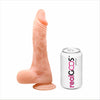 Fallo Realistico Dildo Vertebrato Flessibile in Morbido TPR Color Carne con Testicoli e Ventosa 21 cm Realgoos Salute e cura della persona/Erotismo e contraccezione/Sex toys/Dildo/Dildo realistici Kondorama - Martinsicuro, Commerciovirtuoso.it