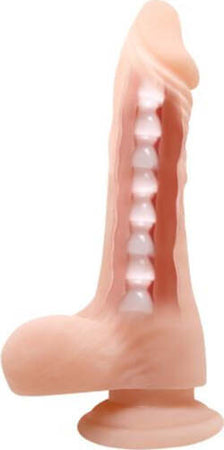 Fallo Realistico Dildo Vertebrato Flessibile in Morbido TPR Color Carne con Testicoli e Ventosa 21 cm Realgoos Salute e cura della persona/Erotismo e contraccezione/Sex toys/Dildo/Dildo realistici Kondorama - Martinsicuro, Commerciovirtuoso.it