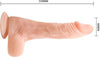Fallo Realistico Dildo Vertebrato Flessibile in Morbido TPR Color Carne con Testicoli e Ventosa 21 cm Realgoos Salute e cura della persona/Erotismo e contraccezione/Sex toys/Dildo/Dildo realistici Kondorama - Martinsicuro, Commerciovirtuoso.it