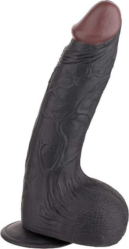 Fallo Realistico dong con testicoli pelle Nera 24 Cm in PVC Nero con ventorsa Hoodlum Salute e cura della persona/Erotismo e contraccezione/Sex toys/Dildo/Dildo realistici Kondorama - Martinsicuro, Commerciovirtuoso.it