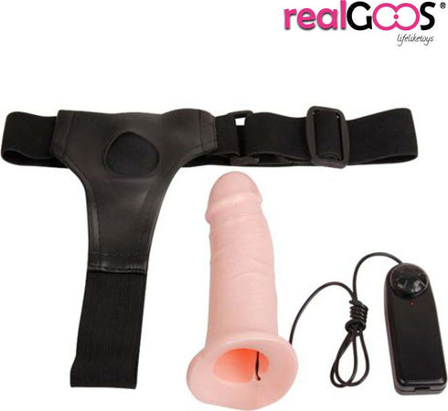 Fallo Realistico Indossabile Cavo per Lui Strap On Da Uomo Vibrante In Morbido TPR Realgoos® con Telecomando, Vibrante Salute e cura della persona/Erotismo e contraccezione/Sex toys/Strap-on Kondorama - Martinsicuro, Commerciovirtuoso.it