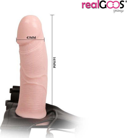Fallo Realistico Indossabile Cavo per Lui Strap On Da Uomo Vibrante In Morbido TPR Realgoos® con Telecomando, Vibrante Salute e cura della persona/Erotismo e contraccezione/Sex toys/Strap-on Kondorama - Martinsicuro, Commerciovirtuoso.it