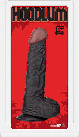 Fallo Realistico Nero in PVC con Ventosa Non Vibrante Hoodlum 9” Cm 23 Nero Salute e cura della persona/Erotismo e contraccezione/Sex toys/Dildo/Dildo realistici Kondorama - Martinsicuro, Commerciovirtuoso.it