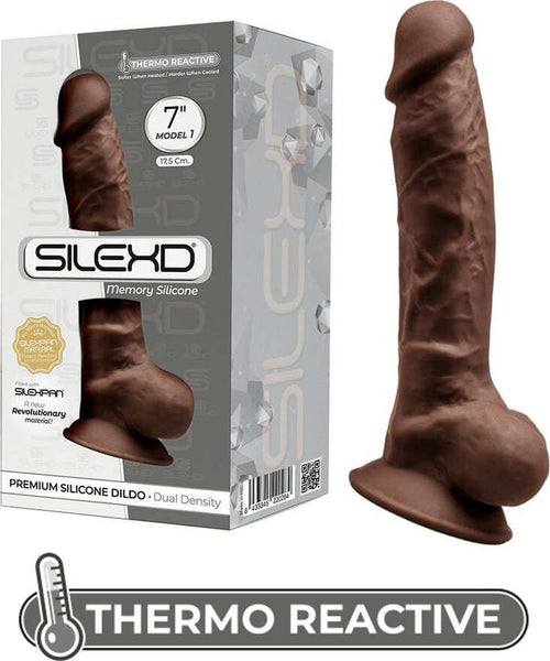 Fallo Realistico Silexd Model 1 – 7” Brown Non Vibrante In Silicone Termo Reattivo 15 cm Salute e cura della persona/Erotismo e contraccezione/Sex toys/Dildo/Dildo realistici Kondorama - Martinsicuro, Commerciovirtuoso.it