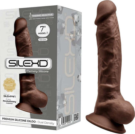 Fallo Realistico Silexd Model 1 – 7” Brown Non Vibrante In Silicone Termo Reattivo 15 cm Salute e cura della persona/Erotismo e contraccezione/Sex toys/Dildo/Dildo realistici Kondorama - Martinsicuro, Commerciovirtuoso.it
