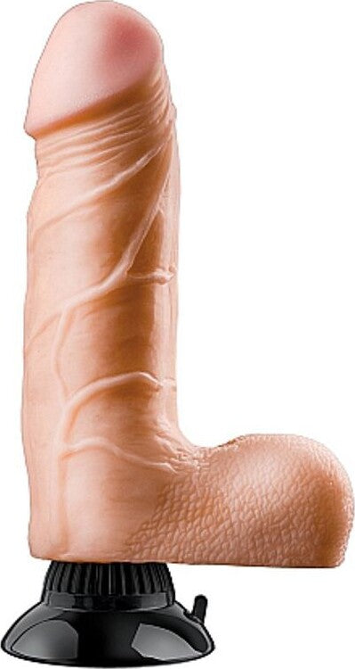 Fallo Realistico Vibrante 26 cm adatto a Strap On con Ventosa e Testicoli Salute e cura della persona/Erotismo e contraccezione/Sex toys/Dildo/Dildo realistici Kondorama - Martinsicuro, Commerciovirtuoso.it