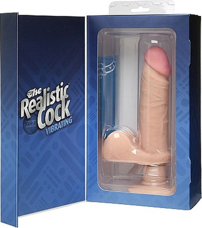 Fallo Realistico Vibrante The Realistic Cock Color Carne a Doppia Densità con Ventosa e Testicoli UR3 -6” Salute e cura della persona/Erotismo e contraccezione/Sex toys/Dildo/Dildo realistici Kondorama - Martinsicuro, Commerciovirtuoso.it