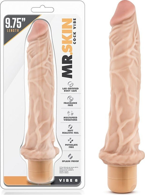 Fallo Realistico Vibrante Velocità Regolabile Mr. Skin Cock Vibe 8 Fallo Vibrante In Pvc Lunghezza 22 cm Salute e cura della persona/Erotismo e contraccezione/Sex toys/Vibratori/Vibratori realistici Kondorama - Martinsicuro, Commerciovirtuoso.it
