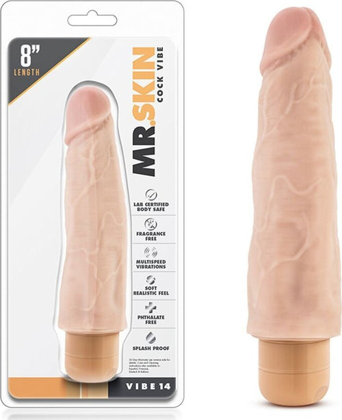 Fallo Vibrante In PVC realistico Mr. Skin Cock Vibe 14 Lunghezza 17.5cm Salute e cura della persona/Erotismo e contraccezione/Sex toys/Vibratori/Vibratori realistici Kondorama - Martinsicuro, Commerciovirtuoso.it
