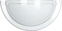 FAN-EUROPE---APPLIQUE-1010-BIANCA-IN-VETRO-30x15-CM-1XE27***