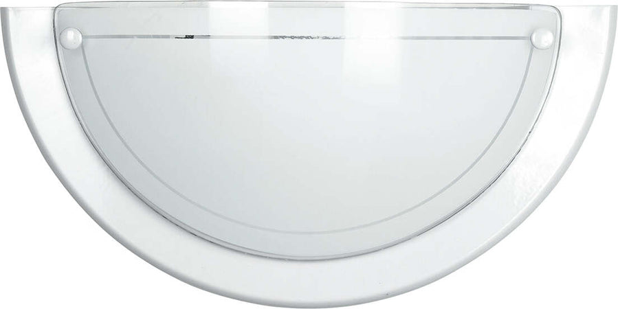 FAN-EUROPE---APPLIQUE-1010-BIANCA-IN-VETRO-30x15-CM-1XE27***
