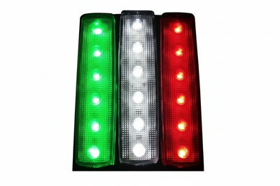 LUCI INGOMBRO 12-24V FANALINI BANDIERA ITALIANA TRICOLORE CAMION IMPERMEABILE
