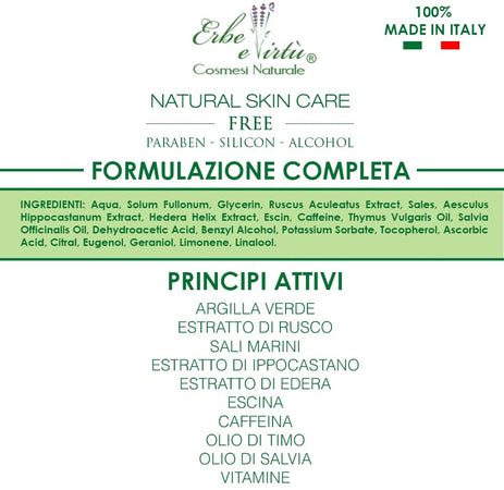 fango anticellulite al rusco 500 ml