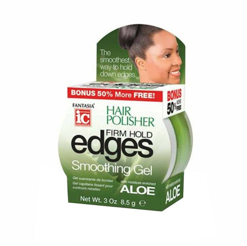 Fantasia Edges Gel Jar per Capelli Gel Levigante per Capelli Gel Lucentezza E Idratazione 8,5 G