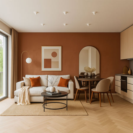 *STOCK* Portafaretto In Gesso Ceramico Cono 167x170x68mm 40W GU10 IP20 - Eternal Parquet