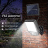 Faretto-10W-Lampada-56-LED-SMD-con-Pannello-Solare-Sensore-Telecomando-Esterno-ip65
