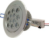 Faretto 12 Led 12w Ad Incasso Orientabile Spot Luce A Molla Con Alette Driver Illuminazione/Illuminazione per interni/Luci da incasso Trade Shop italia - Napoli, Commerciovirtuoso.it