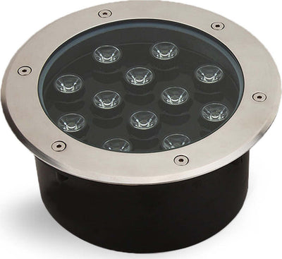 Faretto 12W 12 led incasso pavimento faro giardino bianco calpestabile IP68  Trade Shop italia - Napoli, Commerciovirtuoso.it