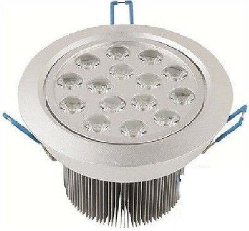 FARETTO 15 LED 15W AD INCASSO ORIENTABILE A MOLLA CON ALETTE  Trade Shop italia - Napoli, Commerciovirtuoso.it