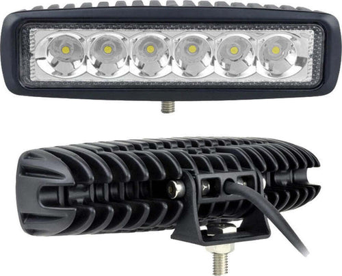 Faretto 18W 6 LED 12V Luce Fredda 6000K 60° IP67 per FUORISTRADA BARCHE 1770lm Illuminazione/Illuminazione per esterni/Proiettori Zencoccostore - Formia, Commerciovirtuoso.it