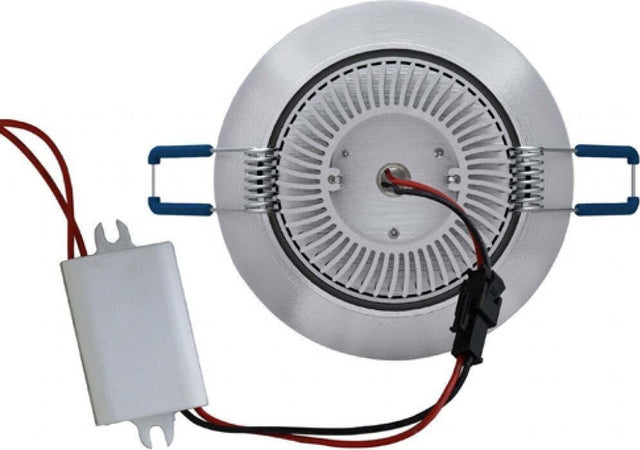FARETTO 3 LED 3 W AD INCASSO CON ALETTE A MOLLA ROTONDO LUCE FREDDA O CALDA  Trade Shop italia - Napoli, Commerciovirtuoso.it