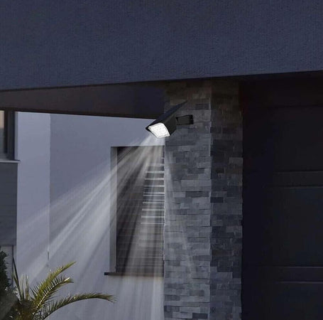 Faretto-7-Led-Luce-Bianca-Picchetto-Da-Terra-Pannello-Solare-Lampada-A-Muro-Ip65