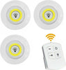 Faretto-A-Led-Cob-Luce-Bianca-3-Faretti-Con-Telecomando-Casa-Cucina-Negozio-Gloriashoponline