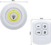 Faretto-A-Led-Cob-Luce-Bianca-3-Faretti-Con-Telecomando-Casa-Cucina-Negozio-Gloriashoponline