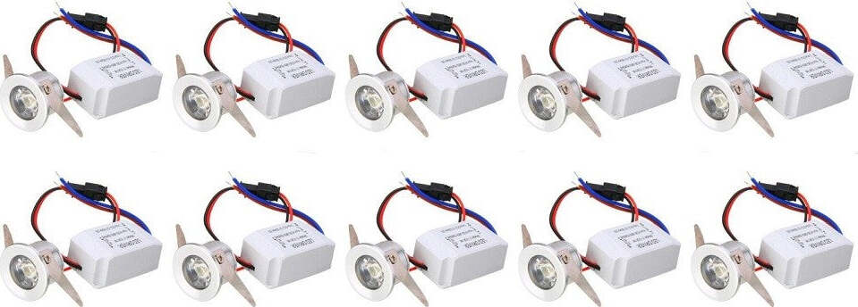 Luci Led Interno Auto Faretti LED Da Incasso 1W/3W - Segnapasso - Foto 7