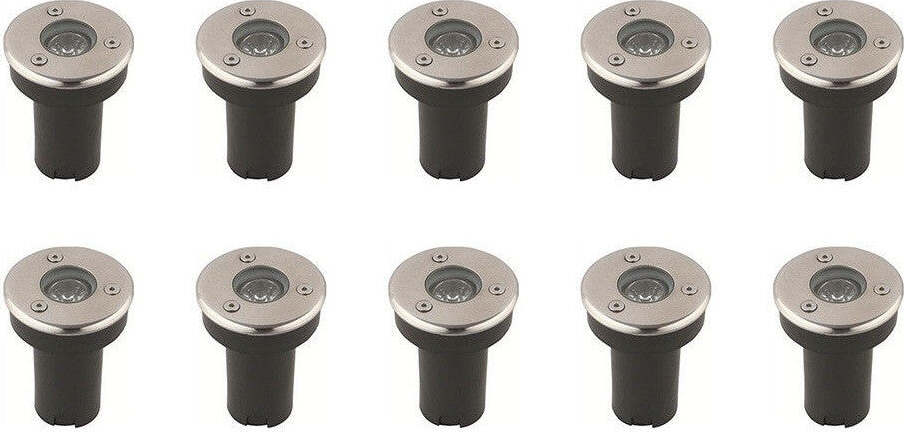 10pz Faretto Incasso 1w Led Esterno Segnapasso Calpestabile Luce Fredda Calda Articoli da Giardino > Illuminazione da esterno > Segnapassi Trade Shop italia - Napoli, Commerciovirtuoso.it
