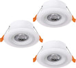 Faretto-Ad-Incasso-Contemporaneo-Calonge-Policarbonato-Bianco-3-Luci-Led-4,8W